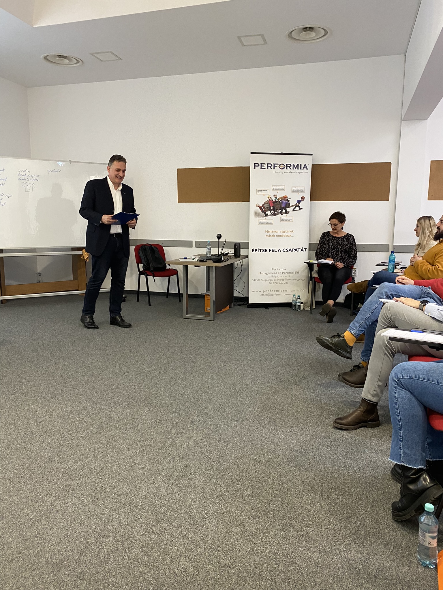Training Performia pentru compania FomCo organizat în aprilie 2023.